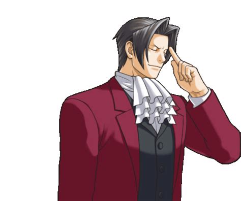 Miles Edgeworth Ace Attorney Sticker – Miles Edgeworth Ace Attorney ...