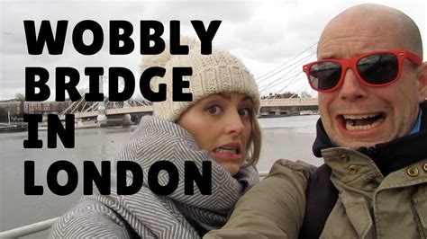 Wobbly Bridge in London! #JODVLOG #019 - YouTube