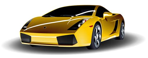 Yellow Lamborghini Convertible PNG Pic | PNG Mart