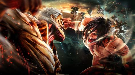 Attack on Titan | Armored Titan vs Eren Jaeger | Attack on titan season ...