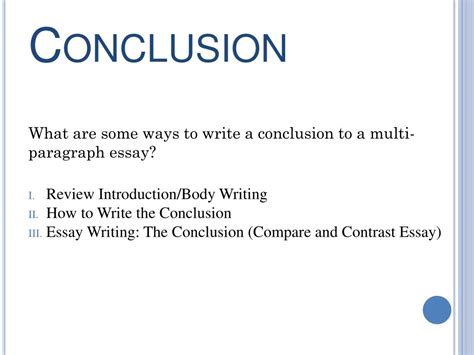 PPT - Conclusion PowerPoint Presentation, free download - ID:2155447