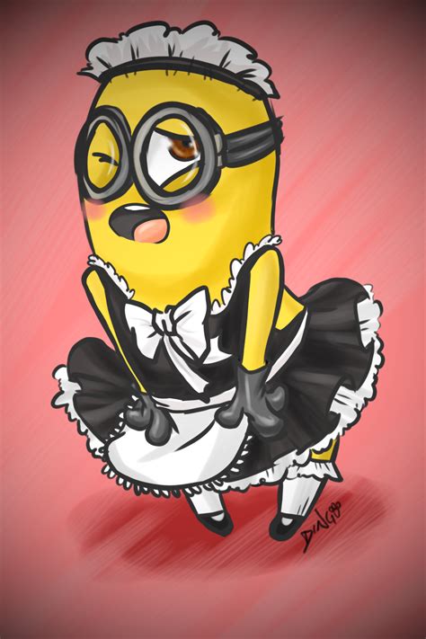 Maid Minion by MariaMarcuu on DeviantArt