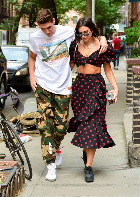 Dua Lipa With Her Boyfriend Isaac Carew in New York 06/18/2018