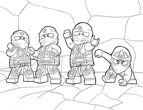 30 Free Printable Lego Ninjago Coloring Pages