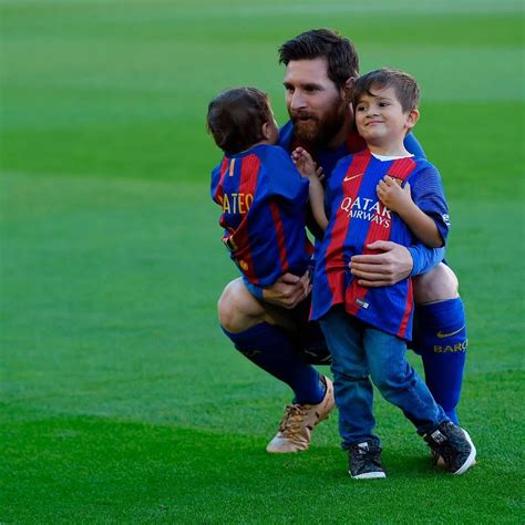 Momentos entre Messi y sus pequeños podrían derretir tu corazón ...