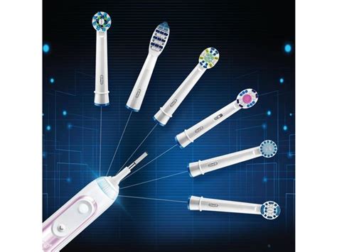 Oral-B 8000 Electronic Power Rechargeable Battery Bluetooth Electric Toothbrush, Sakura Pink ...