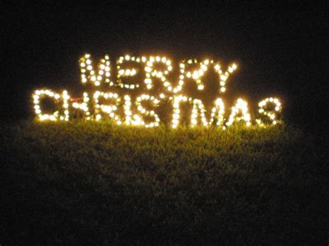 LARGE LIGHTED MERRY CHRISTMAS SIGN OUTDOOR YARD DISPLAY | eBay