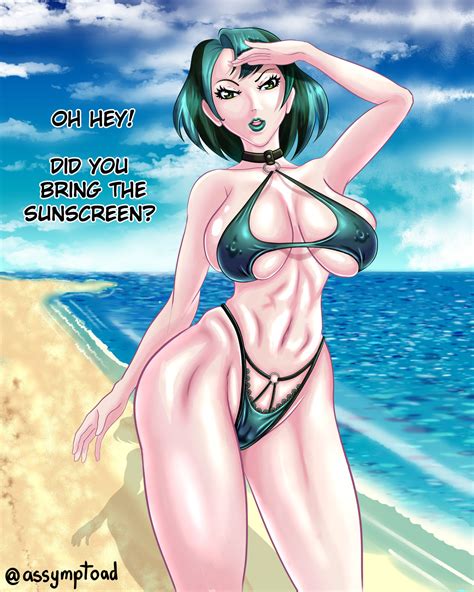 Gwen from Total Drama Island in a Bikini by assymptoad on DeviantArt