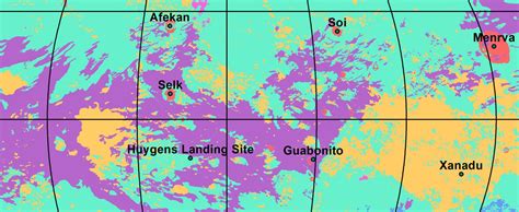 A Global Map of Titan's Surface | News | Astrobiology