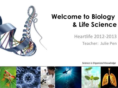 Intro to Life Science & Biology