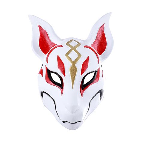 New Carnival Masquerade Anime Cosplay Animal Pu Leather White Japanese – CosWigShop.com