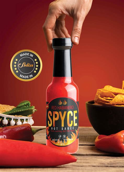 Red Habanero Hot Sauce - spycesauce