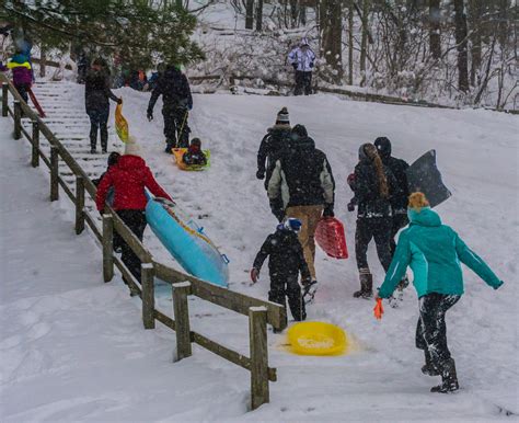 Sledding locations at Lake Metroparks | Lake Metroparks