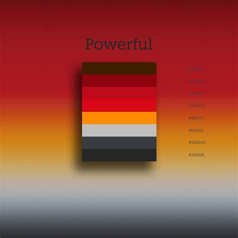 Powerful color palette Orange Color Palettes, Black Color Palette, Color Schemes Colour Palettes ...