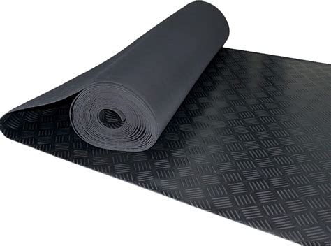 Amazon.com: Nisorpa 3mm Thick Garage Floor Rubber Mat 16.4 x 3.3 fts Rubber Garage Floor Mats ...