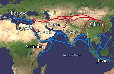 What Was The Silk Road Route? - WorldAtlas.com