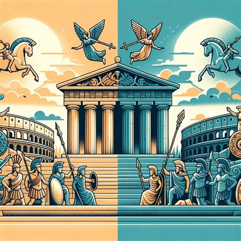 Is Roman Mythology the Same as Greek? - Old World Gods
