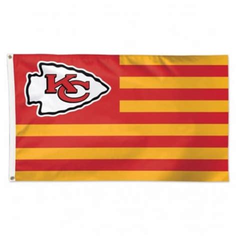 Kansas City Chiefs Flag 3x5 Deluxe Americana Design, 1 - Fry’s Food Stores