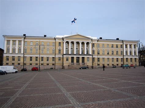 Edificio principal de la Universidad de Helsinki, obra de Carl Ludvig ...