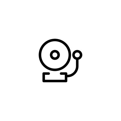 bell icon. outline icon 20198761 Vector Art at Vecteezy