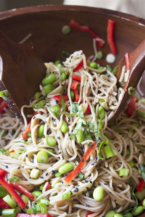 Cold Soba Noodle Salad