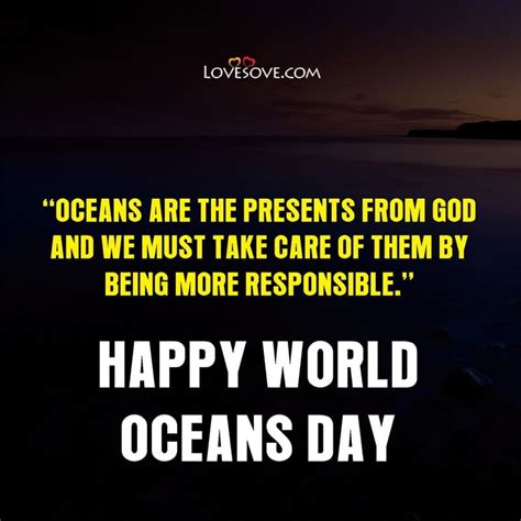 Happy World Ocean Day Quotes, Status, Images, Theme & Facts