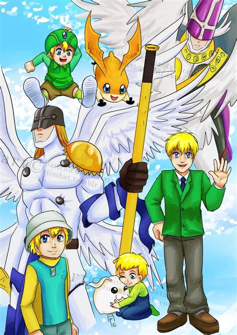 Digimon // Takeru by haitchu on DeviantArt