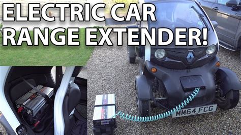 ELECTRIC CAR RANGE EXTENDER | FOR TWIZY AND OTHER SMALL EV'S - YouTube