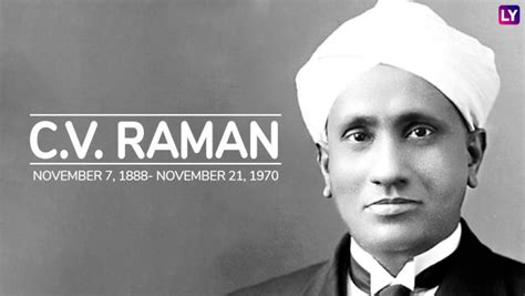 CV Raman Death Anniversary: Twitterati Remembers the Physicist Who Won ...