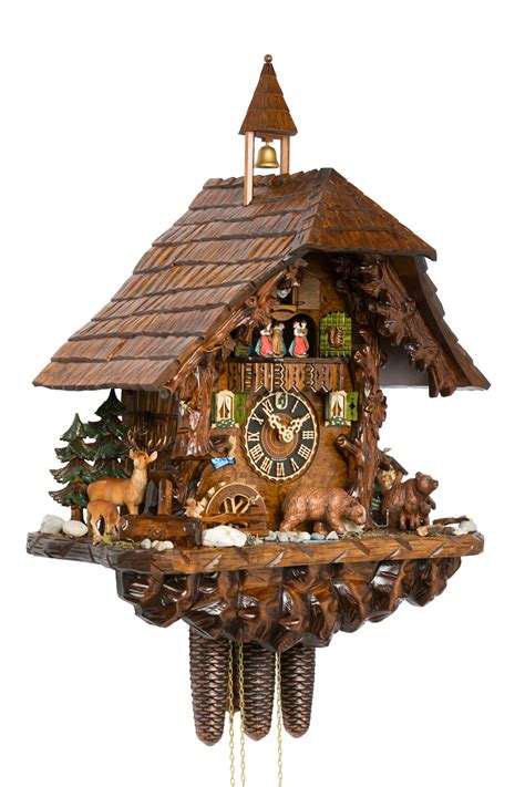 Original handmade Black Forest Cuckoo Clock / Made in Germany 2-86760t - The world of Cuckoo ...