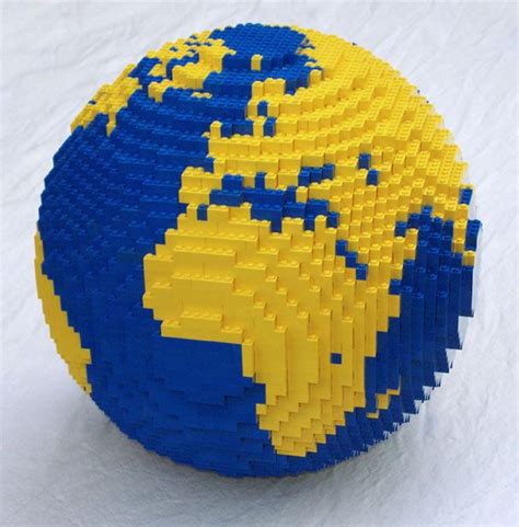 Blue Sky GIS: Maps in comics: Lego globe