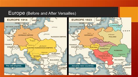 Map Of Europe After Treaty Of Versailles – Topographic Map of Usa with ...