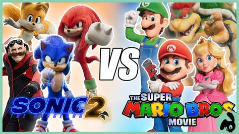 Sonic The Hedgehog 2 VS. The Super Mario Bros. Movie - Which Is Better ...