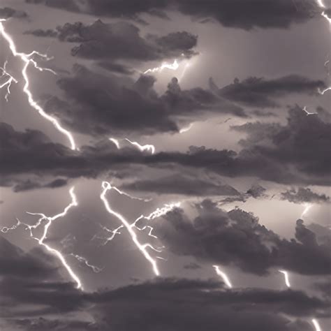 Lightning Storm Graphic with Hyper Realistic and Intricate Detail ...