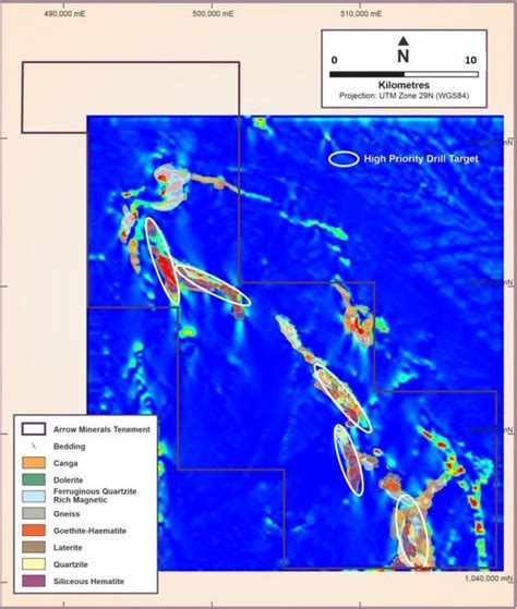 Arrow Minerals identifies five high-priority hematite target zones at ...