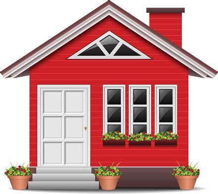 Free Cute House With Flower Clipart in AI, SVG, EPS or PSD | Page 8