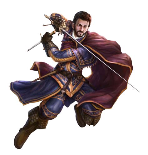 Male Human Swashbuckler of Hastur - Pathfinder PFRPG DND D&D 3.5 5th ed ...