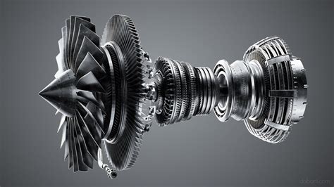 Highly detailed model of Jet Engine CFM56 created at Dabarti.Modeling: Monika Olizarowicz ...