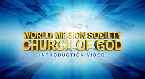 What Is the World Mission Society Church of God? - The True WMSCOG