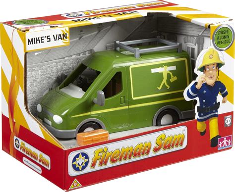 Fireman Sam Mikes Van Vehicle : Amazon.com.au: Toys & Games