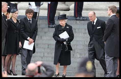 Ceremonial Funeral Services for Margaret Thatcher - Queen Elizabeth II Photo (34419468) - Fanpop