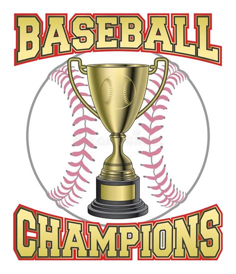 Baseball Champions Stock Vector - Image: 55961993