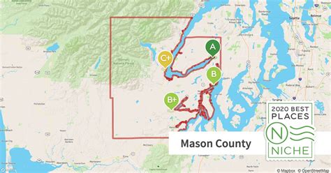 Mason County Map Washington - Bank2home.com