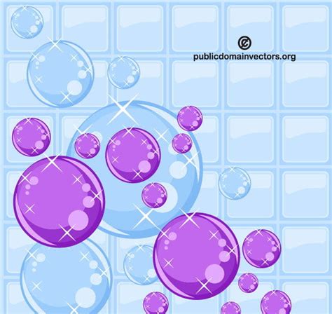 bubbles on ceramic tiles eps ai vector | UIDownload