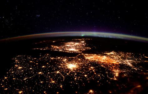 Europe At Night, Satellite View Photograph by Science Source - Fine Art America