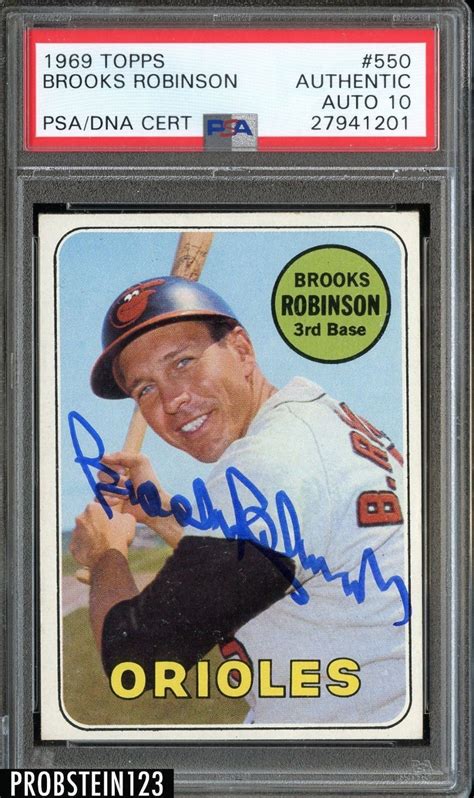 √ Brooks Robinson Autograph Signing