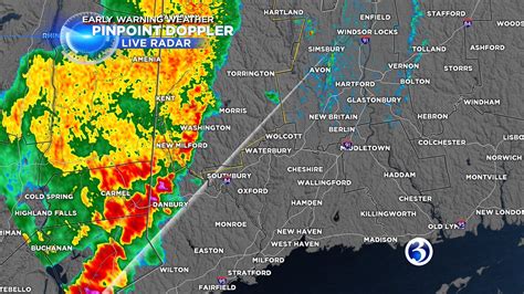 tracking storms entering western ct with our ALL NEW early warning ...