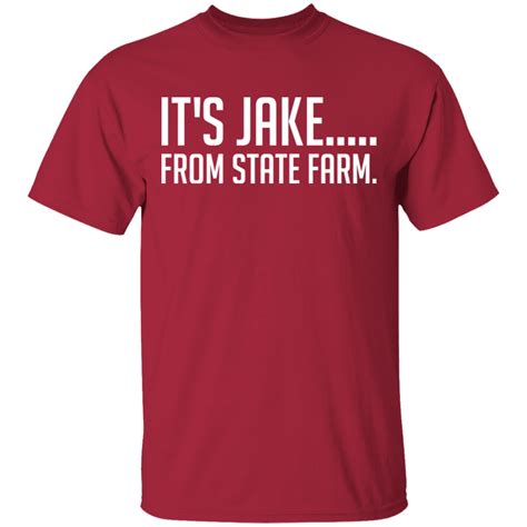 It's Jake, From State Farm - T-Shirt – Gnarly Tees | Jake from state ...