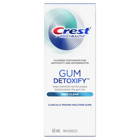 Crest Gum Detoxify Deep Clean Gingivitis Toothpaste | Crest CA