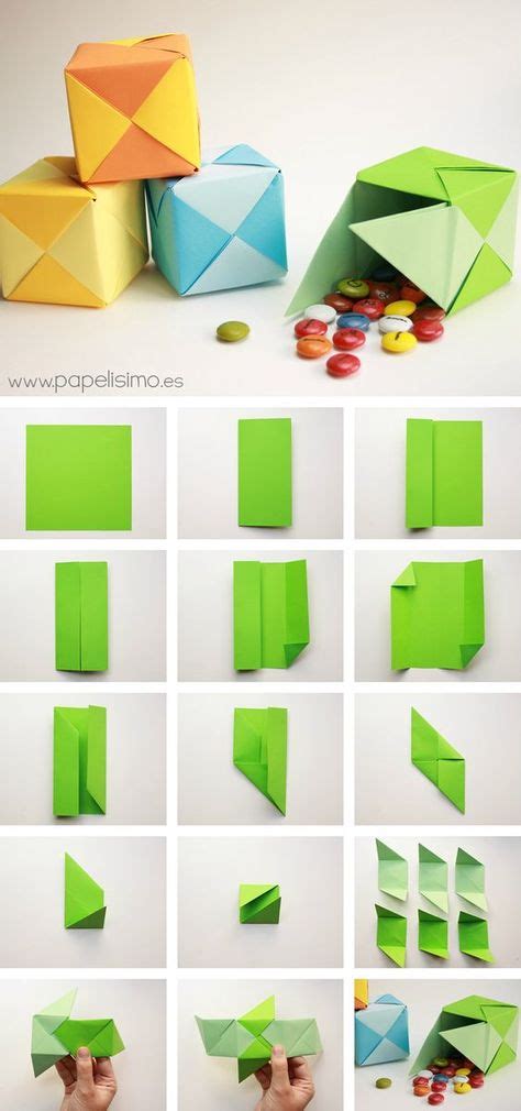 Craft Paper Box 65 Ideas